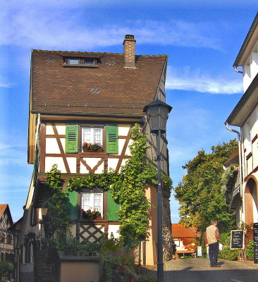 NARROW OLD HOUSE