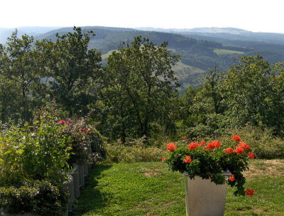 VIEW OVER THE HILLS