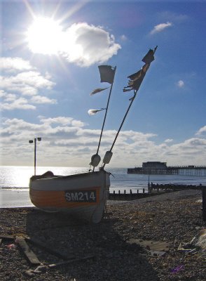 FISHING BOAT & THE PIER