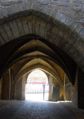 ARCHED PASSAGEWAY IN CLOTH HALL