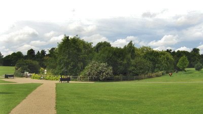 VIEW OF DUCK POND ENCLOSURE