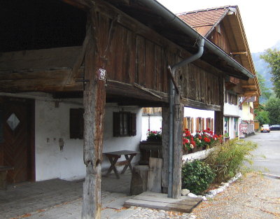 ANCIENT GALLERIED HOUSE