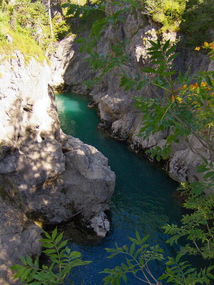 GORGE AT LECH FALLS