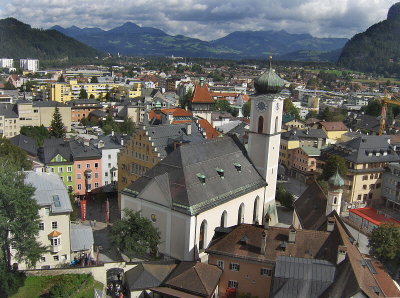 VIEW OVER TOWN CENTRE