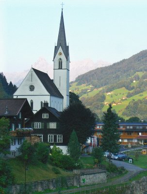 VIEW OF  CHURCH