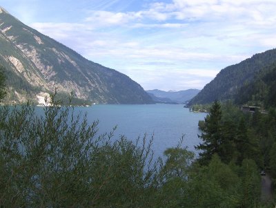 LOOKING NORTH ON LAKE ACHENSEE