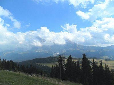 VIEW FROM ALPE DI SIUSI ALM . 1