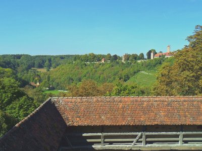 VIEW WEST FROM CITY WALL . 1