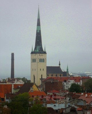 VIEW OF ST OLAF'S CHURCH