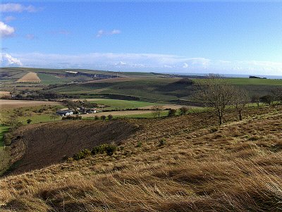 VIEW SOUTH WEST FROM BOSTAL HILL