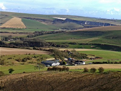 VIEW TOWARDS THE UPPER BEEDING CEMENT WORKS