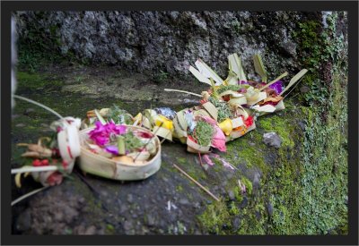 Offerings, they are everywhere on Bali !