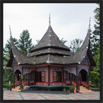 Sumatra traditional house