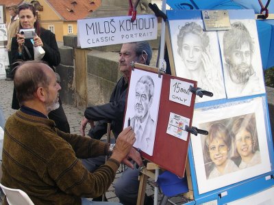 Artist in Praha