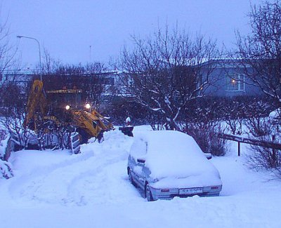 Winter in Seltjarnarnes