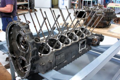 Rolls Royces V-12 Merlin motor