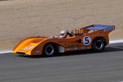 1971 McLaren M8 driven by Chris MacAllister, who finished third