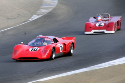 1970 Chevron B16 driven by Gray Gregory and 1971 Chevron B19 driven by Jonathan Feiber