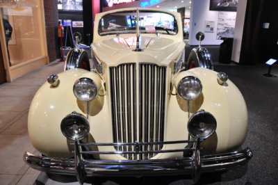 This 1939 Packard was used by Juan and Evita Peron, president and first lady of Argentina.