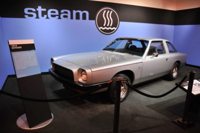 1974 Dutcher steam-powered car, from Jay Leno's collection