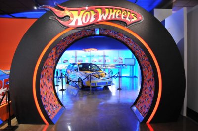 Hot Wheels exhibit