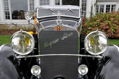 1926 Hispano-Suiza H6B Victoria by Henri Chapron, Best of Show awardee, Milli & Frank Ricciardelli