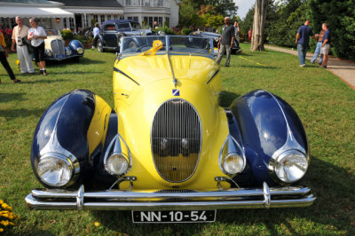 1938 Talbot Lago T150-C Cabriolet by Figoni & Falaschi, J. Willard Marriott, Jr.