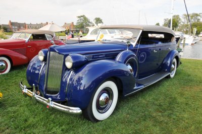 1938 Packard 1608 V12 Open Tourer by Derham, Most Elegant Open awardee, Charles Gillet