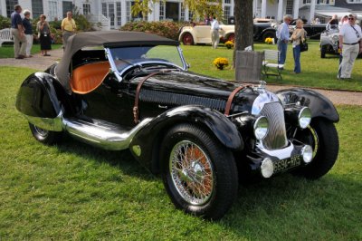 1937 Talbot Lago 150-C Roadster by Figoni & Falaschi, Honorary Chairman's Award and People's Choice Award, Jim Patterson