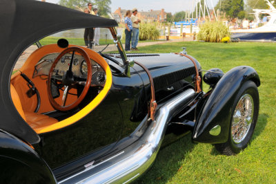 1937 Talbot Lago 150-C Roadster by Figoni & Falaschi, Honorary Chairman's Award and People's Choice Award, Jim Patterson