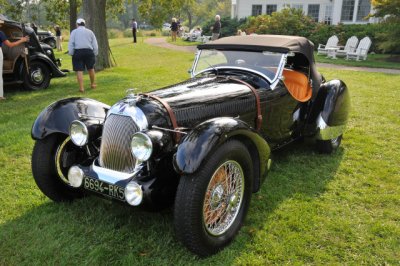 1937 Talbot Lago 150-C Roadster by Figoni & Falaschi, Honorary Chairman's Award and People's Choice Award, Jim Patterson