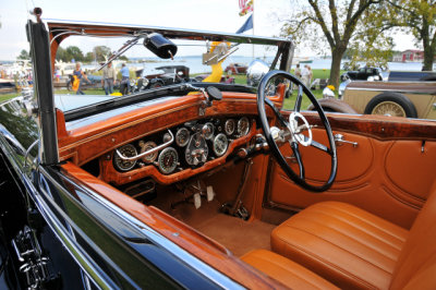 1926 Hispano-Suiza H6B Victoria by Henri Chapron, Best of Show awardee, Milli & Frank Ricciardelli