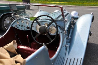 Late-1930s SS-100 Jaguar roadster