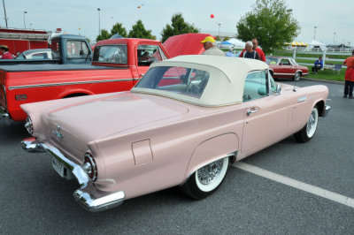 1957 Ford Thunderbird convertible, frame-off restoration, $48,500