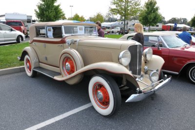1929 (?) Auburn 8 4-door phaeton convertible