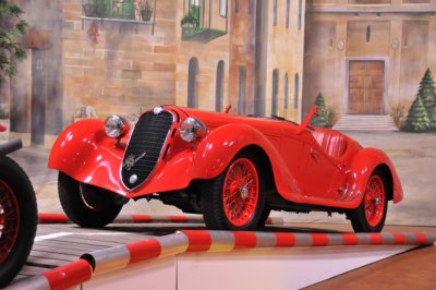 This particular 1937 Alfa Romeo 8C 2900A came in second in the 1937 Mille Miglia. (Simeone Foundation Museum in Philadelphia)