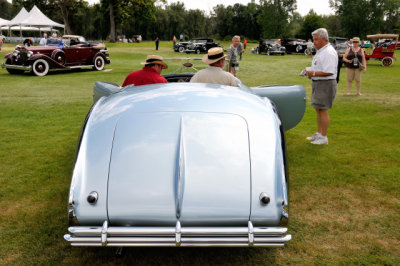 1947 Talbot Lago T26 Cabriolet at the 2008 Meadow Brook Concours d'Elegance in Rochester, Michigan.