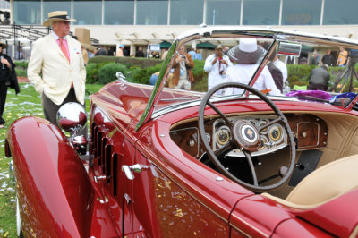 1934 Packard 1108 Sport Phaeton, finalist for Best of Show award at the 2008 Pebble Beach Concours d'Elegance.