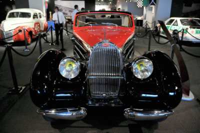 1939 Bugatti (PP) at the Petersen Automotive Museum in Los Angeles.