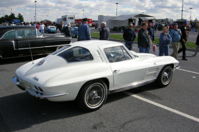 1963 Chevrolet Corvette Sting Ray at the Antique Automobile Club of Americas 2007 National Fall Meet in Hershey, Pennsylvania.