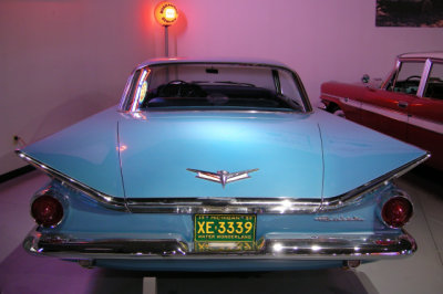 1959 Buick Electra in the 2008 Fins exhibit at the Antique Automobile Club of America Museum in Hershey, Pennsylvania.