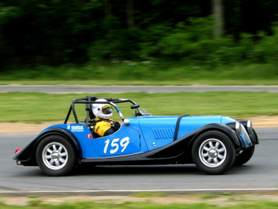 1963 Morgan 4 Plus 4 during the 2006 Jefferson 500 weekend at Summit Point Raceway in West Virginia.