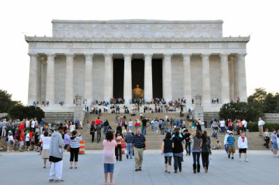 The Lincoln Memorial was designed by architect Henry Bacon.