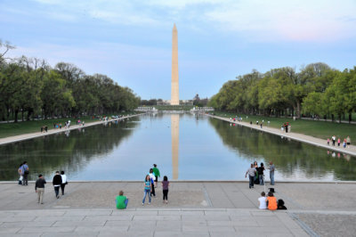 Washington Monument and Reflecting Pool, Washington, D.C.