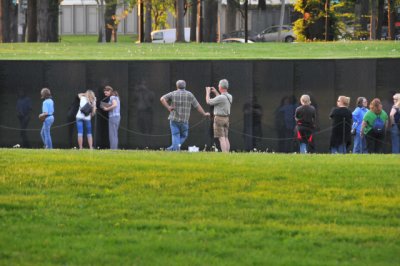 The Wall of the Vietnam Veterans Memorial, Washington, D.C.