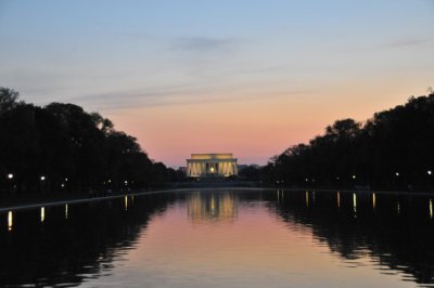 Lincoln Memorial and Reflecting Pool, Washington, D.C.