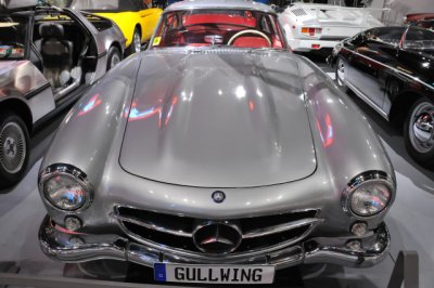 1956 Mercedes-Benz 300SL Gullwing, The Sports Car in America exhibit, AACA Museum.