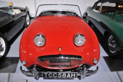 1958 Austin-Healey Sprite, The Sports Car in America exhibit, AACA Museum.