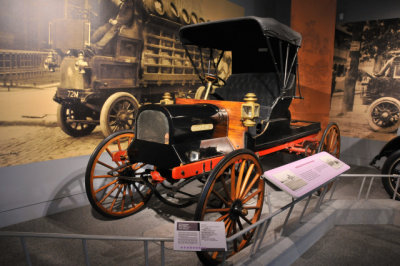 1910 Brockway Motor Wagon, on loan from Mack Truck Historical Museum.