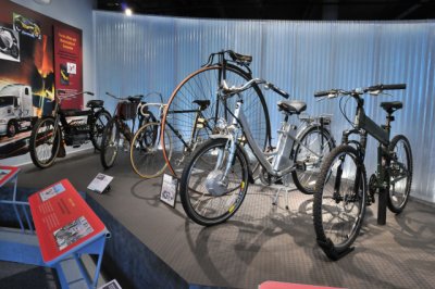 Bicycles through the years.